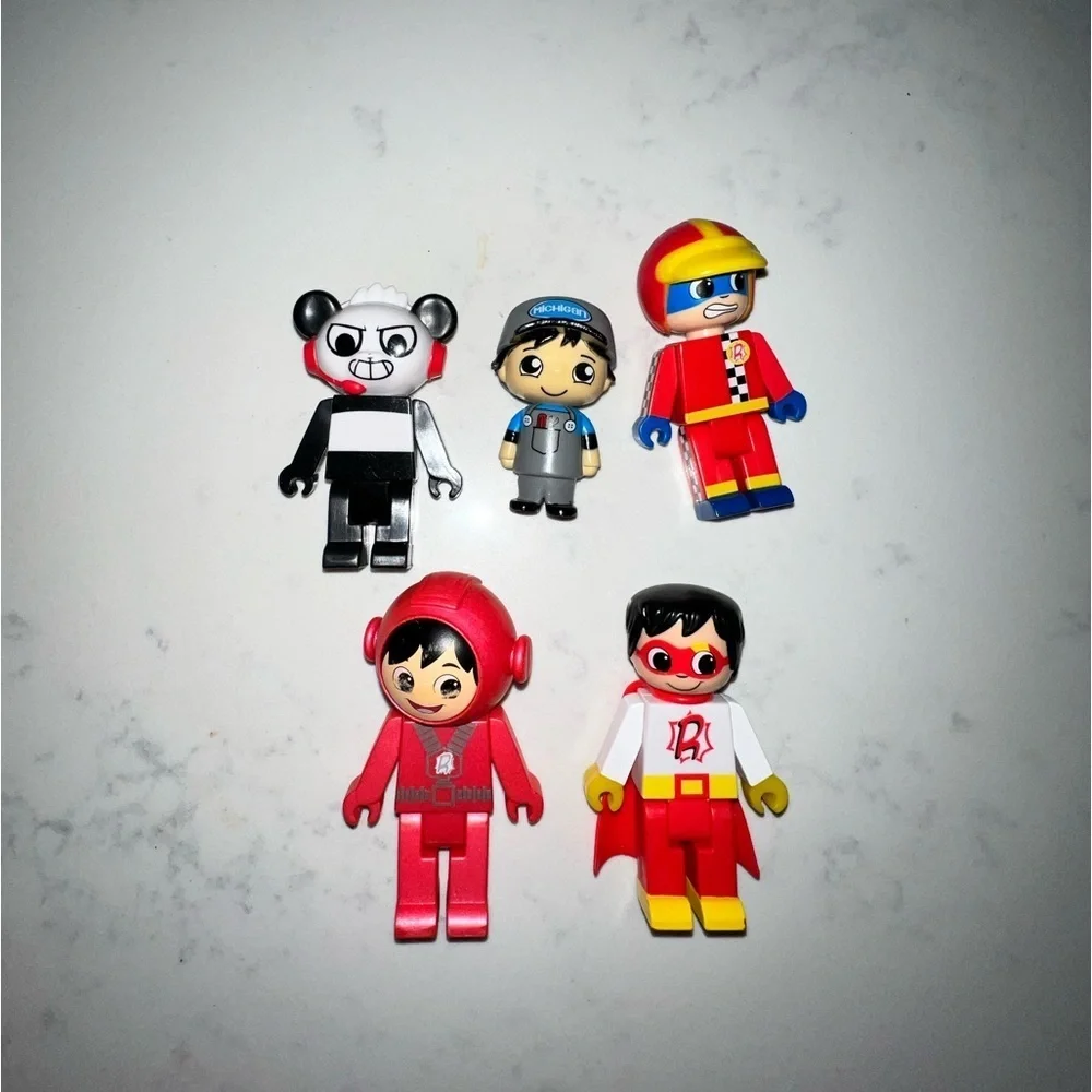 Colorful Character Building Block Set
